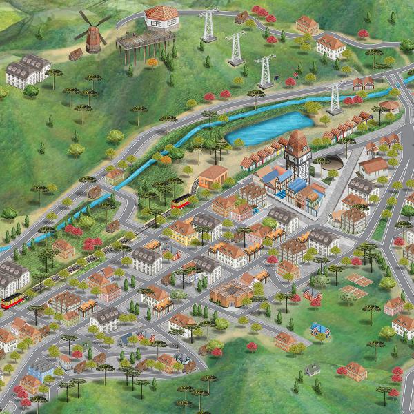 Mapa do Capivari - Campos do Jordão SP